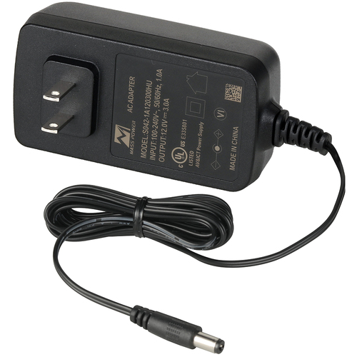 Fuente de Poder Dahua 12 VCC 3 Amperes con Proteccion Contra Descargas, Certificacion Ul