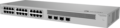 Switch Huawei Ekit S220S Series S220S-24T4JX Gestionado, L2, RJ-45 24, Gigabit Ethernet (10/100/1000), 1U, Gris