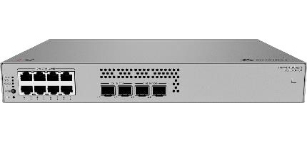 Switch Huawei S220S-8P4JX Gestionado, RJ-45 8, Gigabit Ethernet (10/100/1000), 1U, Plata