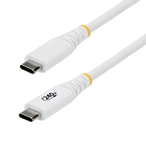 Cable USB Startech.com USB C a USB C, Blanco