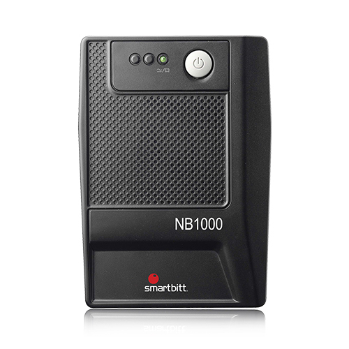 No Break Smartbitt SBNB1000USB, Linea Interactiva, 1000VA/500W, 6 Contactos, Negro