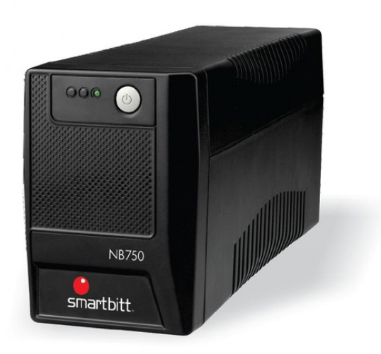 No Break Smartbitt NB750USB, Interactivo, 375W, 750VA, Entrada 120V, Salida 120V, 6 Contactos