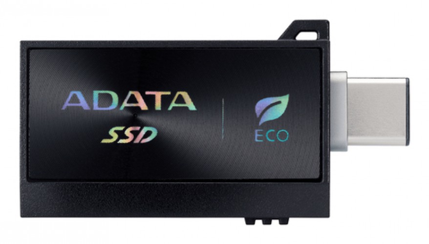 SSD Externo Adata SC730 512 GB, USB Tipo C, Negro