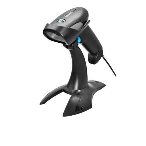 Lector Codigo de Barras Laser 3nstar SCI150, 1D, Interfaz USB, Incluye Base, Color Negro