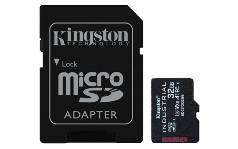 Memoria Kingston Technology Industrial 32 GB, Microsdhc, Clase 10