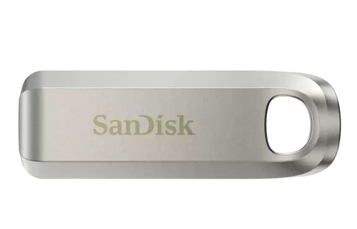 Memoria USB Sandisk 128GB, USB-C, 3.2 Gen 1 (3.1 Gen 1), Color Plata