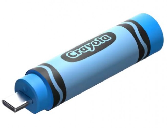 Memoria USB Sandisk Crayola 64 GB USB Tipo C, 3.2 Gen 1 (3.1 Gen 1), Color Azul
