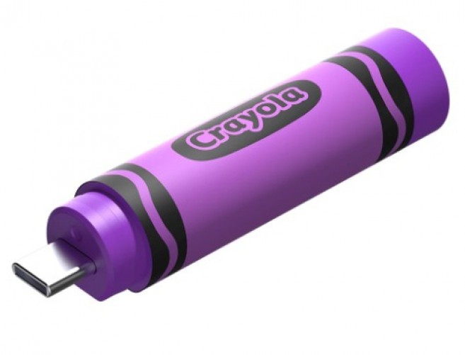 Memoria USB Sandisk Crayola 256 GB USB Tipo C, 3.2 Gen 1 (3.1 Gen 1), Color Violeta