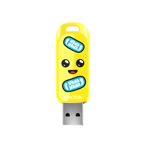 Memoria USB Sandisk SDCZIF-256G-G46 256 GB USB Tipo A, 3.2 Gen 1 (3.1 Gen 1), Color Amarillo