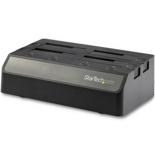 Docking Station Startech.com Base de Acoplamiento USB 3.1 de 4 Bahías SATA - Docking Station USB De Discos Duros o SSD SATA III de 2.5/3.5" - de Intercambio en Caliente - Carga Superior, Unidad de ...