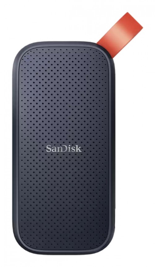 SSD Externo Sandisk Portable, 2TB, USB-C 3.2, 800 MB/s, Negro