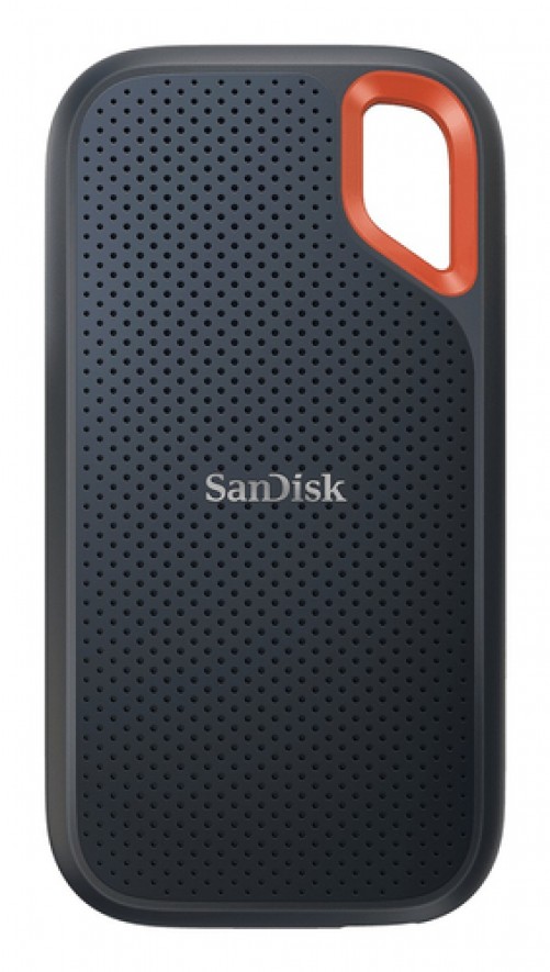 SSD Externo Sandisk Extreme Portable 2 TB, USB Tipo C, Negro