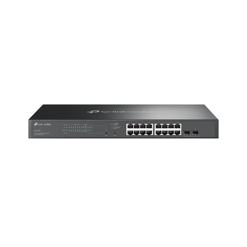 Switch TP-Link Omada SG2218P Gestionado, L2/l2+, RJ-45 16, Gigabit Ethernet (10/100/1000), 1U, Negro