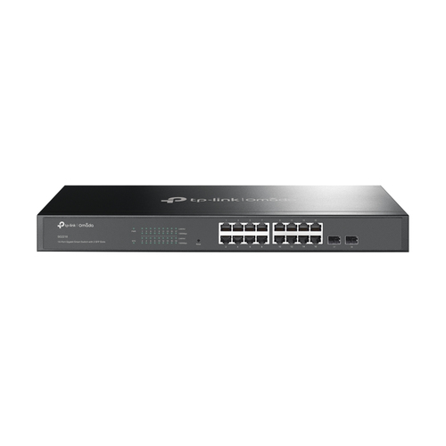 Switch TP-Link Omada SG2218 Gestionado, L2/l2+, RJ-45 16, Gigabit Ethernet (10/100/1000), 1U, Negro