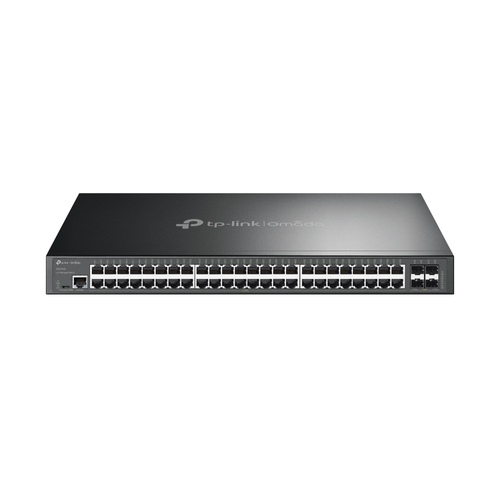 Switch TP-Link Omada SG3452X Gestionado, L2+, RJ-45 48, Gigabit Ethernet (10/100/1000), 1U, Negro