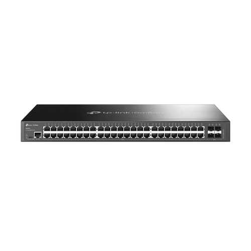 Switch TP-Link Omada SG3452 Gestionado, L2+, RJ-45 48, Gigabit Ethernet (10/100/1000), 1U, Negro