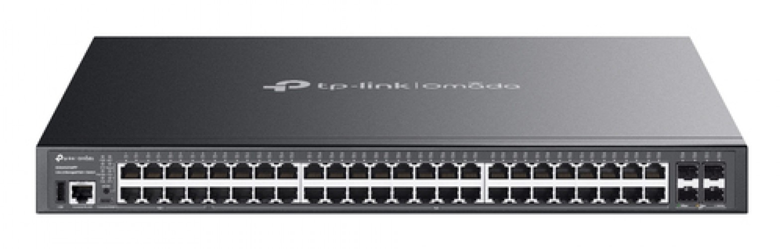 Switch TP-Link Omada SG5452XMPP Gestionado, L3, RJ-45 48, Gigabit Ethernet (10/100/1000), (PoE +) 40, Negro