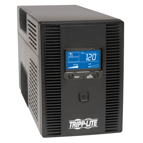 No-break Tripp Lite 900W (SMART1500LCDT) 1500VA, Tiempo de Respaldo 13 min, 8 Salidas AC Contactos, 1 Puerto USB 2.0, Pantalla LCD