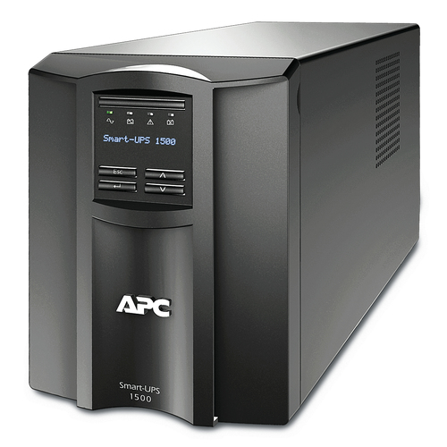 No Break APC SMT1500C 1.44 kVA / 1000 W, 680 J, Entrada 154 V, 8 Salidas AC, Negro