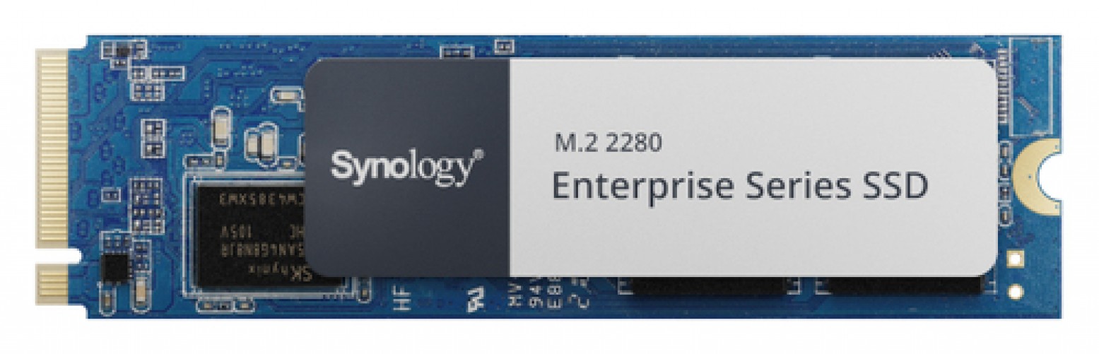 Unidad de Estado Solido Synology SSD M.2 2280 NVMe SNV5420-800 GB PCIe Gen3 X4 Lect 3000MB/s Escrit 1000MB/s, Solo para Equipos Synology, para Aumento de Cache