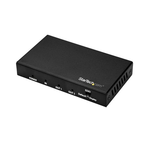 Divisor de Video Startech.com Splitter HDMI de 2 Puertos - 60Hz HDMI, 2puertos, 3840 x 2160 Pixeles