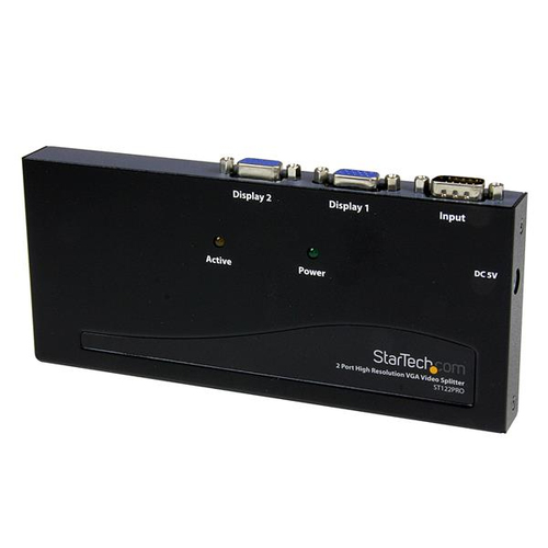 Divisor de Video Startech.com VGA, 2puertos, 2048 x 1536 Pixeles