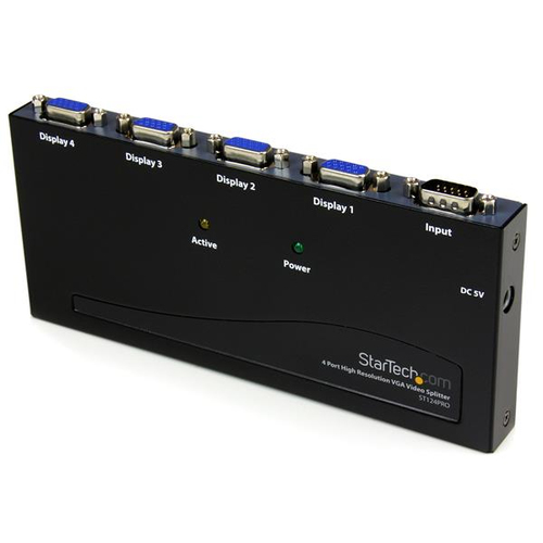 Divisor de Video Startech.com VGA, 4puertos, 2048 x 1536 Pixeles