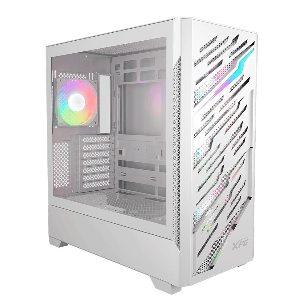 Gabinete XPG Starker Air Btf, Midi-tower, ATX/eatx/micro-ATX/mini-itx, USB 3.0, 4 Vent, Blanco