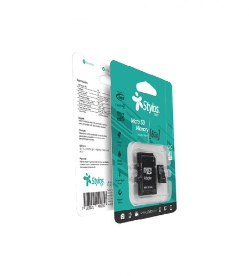 Memoria Stylos STMSD81B 8 GB, Clase 4