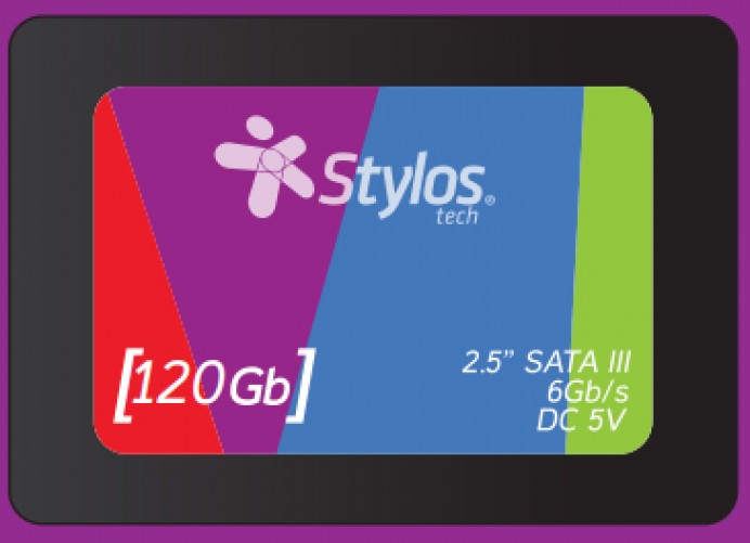 SSD Stylos, 120GB, 2.5", 460MB/s Escritura, 510 MB/s Lectura, SATA III
