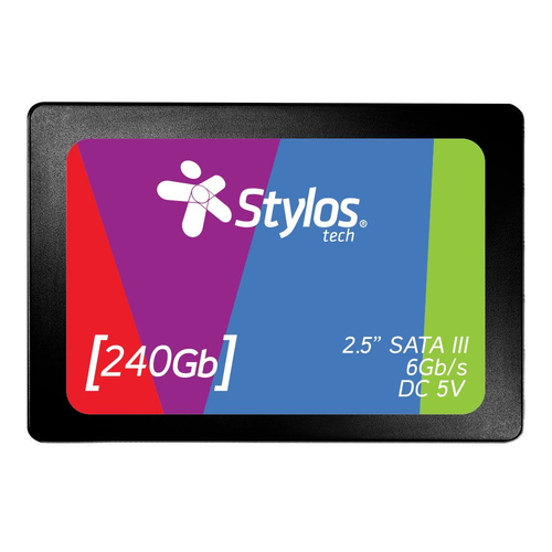 SSD Stylos STMSSD2B, 240GB, 2.5", 460MB/s Escritura, 520MB/s Lectura, SATA III