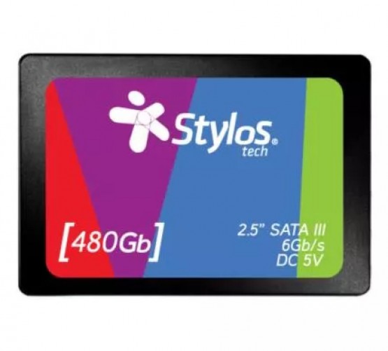 SSD Stylos STMSSD3B, 480GB, 2.5", 510 MB/s Escritura, 560 MB/s Lectura, SATA III