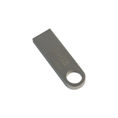 Memoria USB Stylos Tech ST100, USB 2.0, 64GB, Plata, (STMUSB4B)