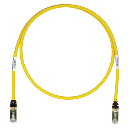 Patchcord Panduit STP6X10YL Cat6A, 3.05 m, S/FTP (s-STP), Amarillo