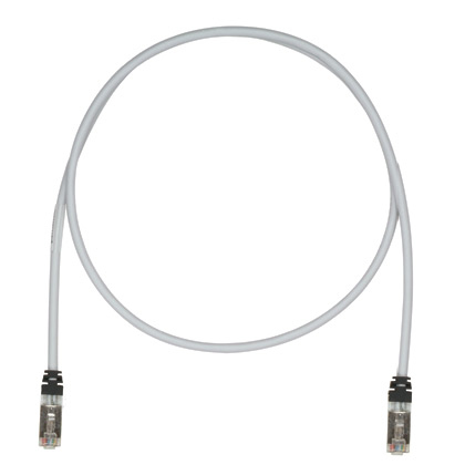 Patchcord Panduit Cat6A, 5ft Cat6A, 1.52 m, S/FTP (s-STP), Gris