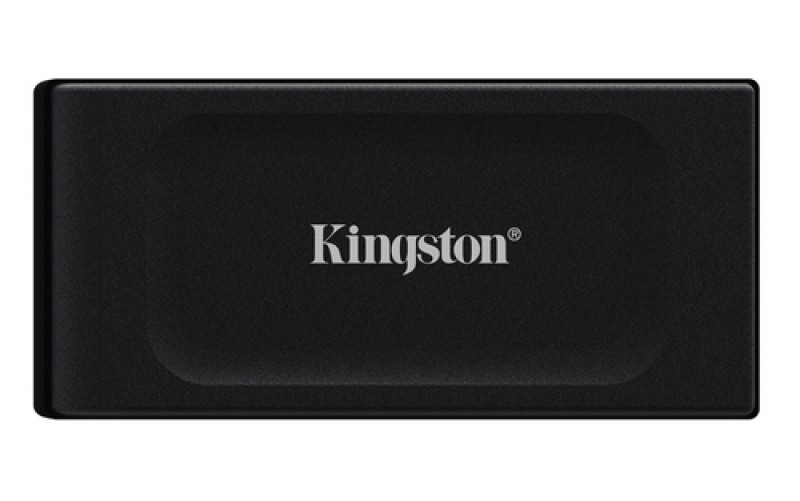 SSD Externo Kingston XS1000 2TB, Lectura 1050 MB/s, Escritura 1000 MB/s, USB-C, 3.2 Gen 2, Negro