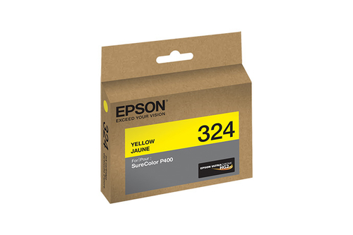 Cartucho de Tinta Epson T324420 Original, Amarillo, 14 ml, Compatibilidad Surecolor Photo P400