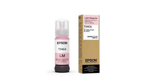 Botella de Tinta Epson Modelo T54C Ultrachrome D6R-S Magenta Claro, para Plotter D570 (70ml)