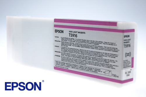 Cartucho de Tinta Epson T591600 Original, Magenta, 700 ml