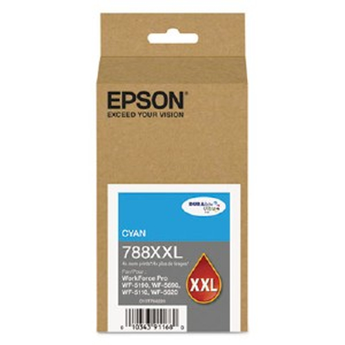 Cartucho de Tinta Epson T788XXL220 Original, Cian