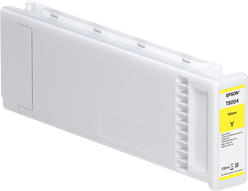 Cartucho de Tinta Epson T8004 Original, Amarillo, 700 ml