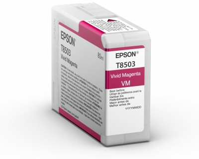Cartucho de Tinta Epson T8503 Original, Magenta, 80 ml