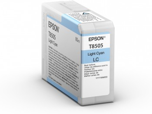 Cartucho de Tinta Epson T850500 Original, Cian Claro, 80 ml