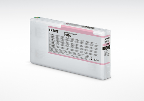 Cartucho Epson Ultrachrome T913 Magenta Claro, para Plotter P5000