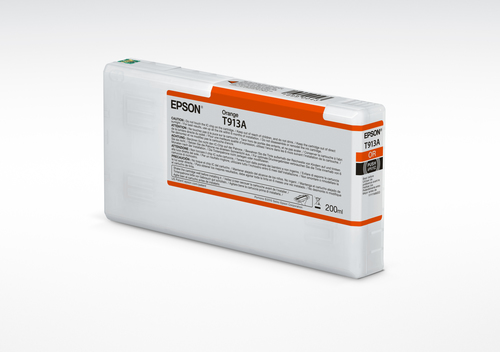Cartucho Epson Ultrachrome T913 Naranja, para Plotter P5000