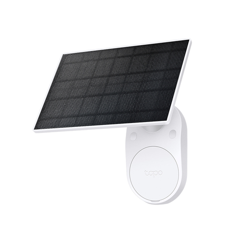 Panel Solar TP-Link Tapo A201, 2.5 W, 5.2 V, USB, Blanco, IP65, Compatible Tapo 410, C425