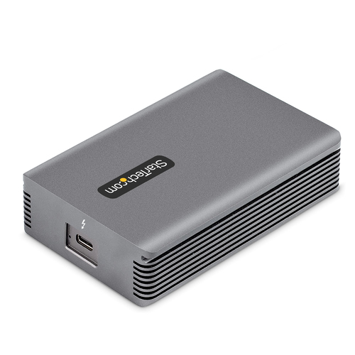 Tarjetas de Red Startech.com Thunderbolt 3, RJ-45 1, 40000 Mbit/s, Alámbrico, Gris