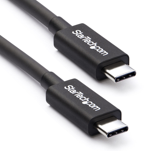 Cable Thunderbolt Startech.com 2 m V. 3, 20 Gbit/s, Negro