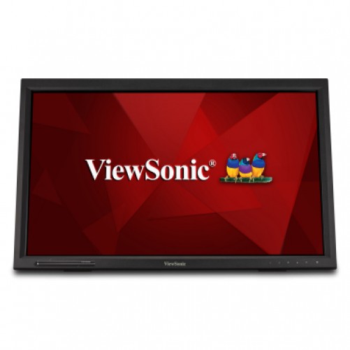 Monitor Viewsonic Touch TD2423D LCD, 24", Full HD, 60Hz, Mva, HDMI, DP, Bocinas Integradas, Negro