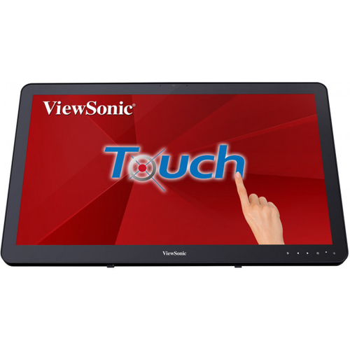 Monitor Touch Viewsonic TD2430, 23.6 pulg, 1xhdmi, 1xvga, 1XDP, 1920 x 1080 Pixeles, Panel VA, Color Negro